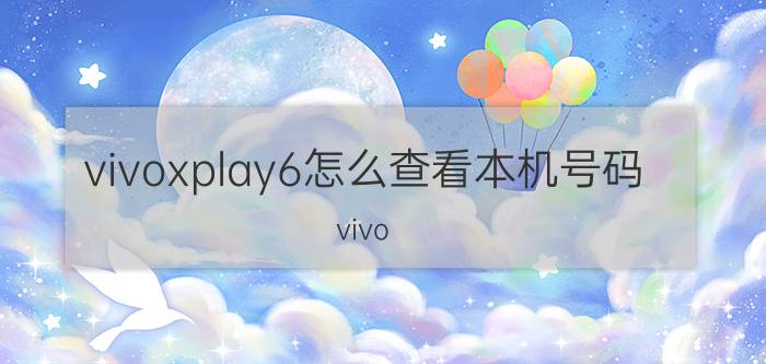 vivoxplay6怎么查看本机号码 vivo y67手机怎么查询本机号码？